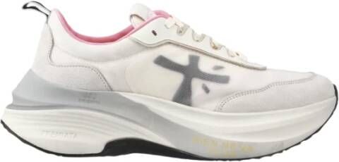 Premiata Witte Logo Sneakers Verhoogde Zool - Foto 1