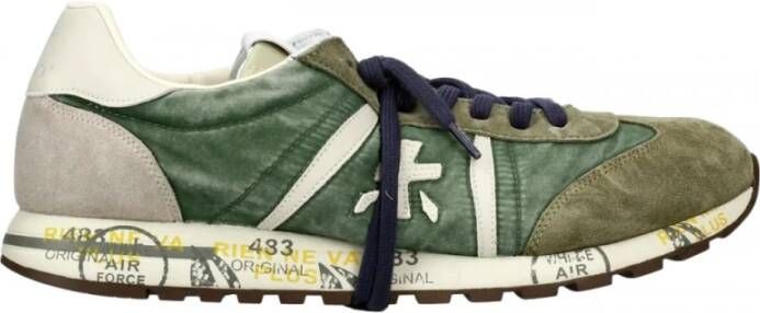 Premiata Vintage Editie Groene Sneakers Lucy Model