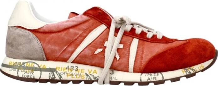 Premiata Vintage Editie Rode Sneaker Lucy Model