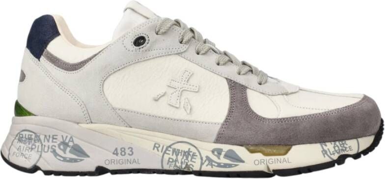 Premiata Vintage Futuristische Sneakers Beige - Foto 2
