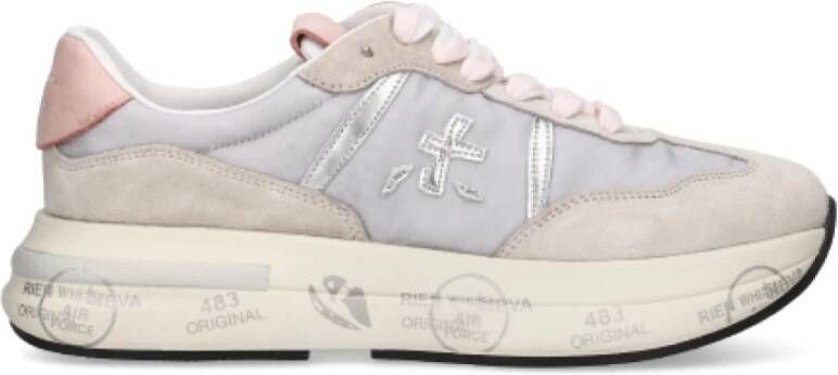 Premiata Vintage leren sneakers