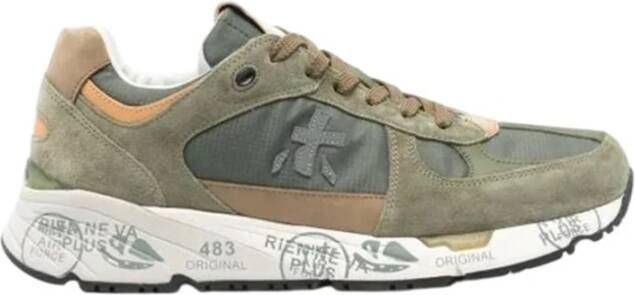 Premiata Vintage Nineties Style Sneakers