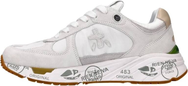Premiata Vintage Sneakers met Levendige Details