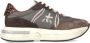 Premiata Bruine platte schoenen met logodetail Brown Dames - Thumbnail 4