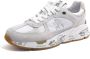 PREMIATA Lage Sneakers Dames Mase-d Maat: 38 Materiaal: Suède Kleur: Wit - Thumbnail 9
