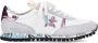 Premiata Wit en Lila Leren Sneakers Multicolor Dames - Thumbnail 1
