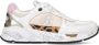 Premiata Suède en stoffen sneakers Multicolor Dames - Thumbnail 22