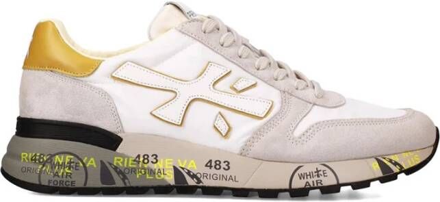 PREMIATA Lage Sneakers Heren Mick Maat: 39 Materiaal: Suède Kleur: Wit