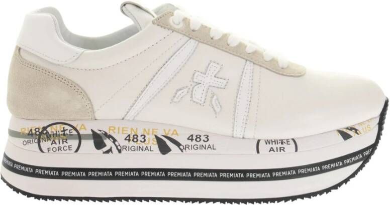 Premiata Beth Sneakers van Suède en Stof Multicolor Dames - Foto 5