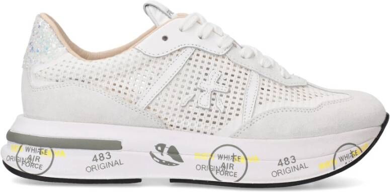 Premiata Witte Cassie Dames Sneakers White Dames
