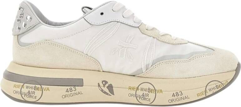 Premiata Witte Damessneakers Multicolor Dames