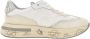 Premiata Sneakers in retrostijl met innovatieve structuur White Dames - Thumbnail 11