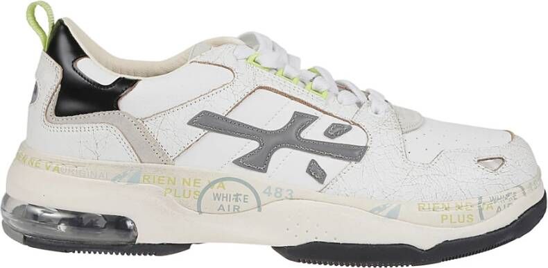 Premiata Witte Drake Sneakers White Heren