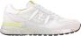 Premiata Witte Landeck Sneakers met Gele Accenten White Heren - Thumbnail 5
