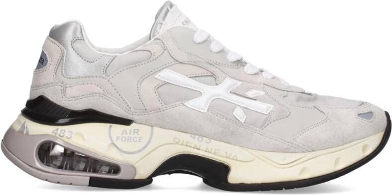 Premiata Witte lage top Sharky sneakers