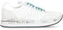 Premiata Witte Leren Sneakers met Logodetail - Thumbnail 1