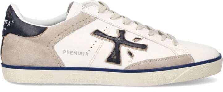 Premiata Sportieve Sneakers voor Actieve Levensstijl White Heren