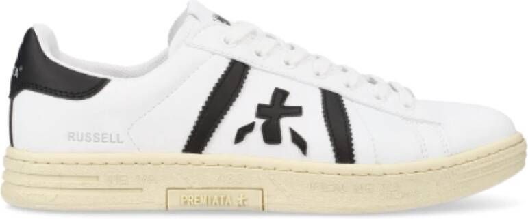Premiata Witte Leren Sneakers Ss25