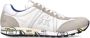 Premiata Heren Sneakers Lucyd 206E van leer en suède White Heren - Thumbnail 1