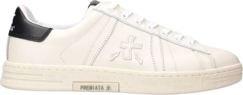 Premiata Witte Leren Unisex Sneakers White Heren - Foto 3