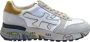 Premiata Witte Mick Sneakers met Beige Accenten Multicolor Heren - Thumbnail 12