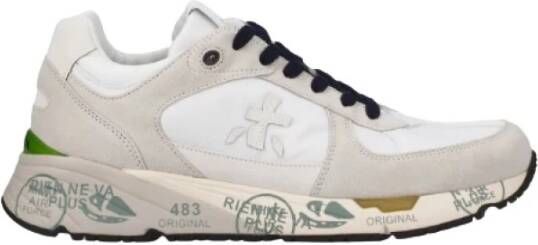 Premiata Witte Nineties Stijl Sneakers