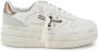 Premiata Witte Leren Sneakers Logo Zijkant Achterkant White Dames - Thumbnail 31