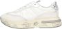 Premiata Sneakers in retrostijl met innovatieve structuur White Dames - Thumbnail 24