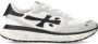 Premiata Witte Sneakers Dames Eva Rubber Bovenwerk - Thumbnail 1
