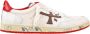 Premiata Witte Sneakers Klassiek Model Multicolor Heren - Thumbnail 1