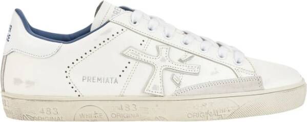 Premiata Casual Sneakers voor Mannen en Vrouwen White Heren - Foto 4