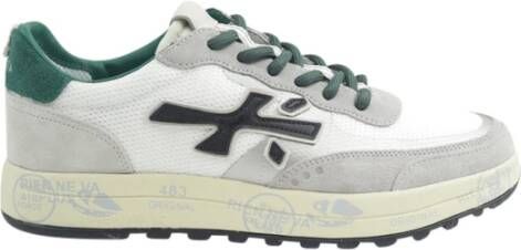 Premiata Witte Sneakers met Ergonomische Zool