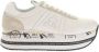 Premiata Witte Sneakers met Logo Borduursel White Dames - Thumbnail 1