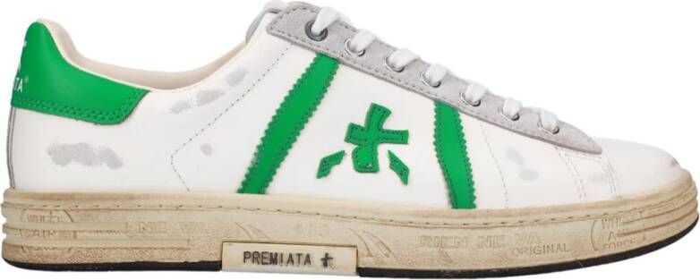 Premiata Witte Sneakers Multicolor Heren