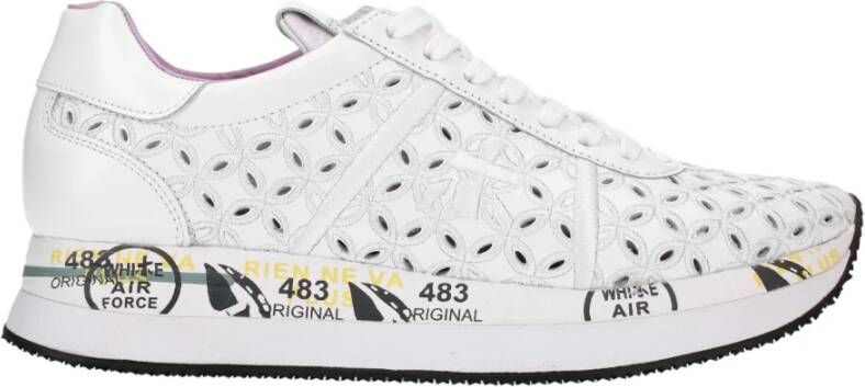 Premiata Witte Sneakers White Dames