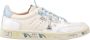 Premiata Witte Sneakers Paneelontwerp Gekreukte Afwerking - Thumbnail 1