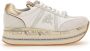 Premiata Beth 7037 Deportiva Plataforma Sneakers White Dames - Thumbnail 2