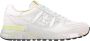 Premiata Witte Landeck Sneakers met Gele Accenten White Heren - Thumbnail 11