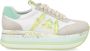 Premiata Witte Suède en Nylon Sneaker - Thumbnail 1