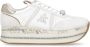 Premiata Witte Suède Leren Sneakers voor Vrouw White Dames - Thumbnail 1