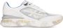 Premiata Witte Suède Mesh Sneakers Ss25 - Thumbnail 1