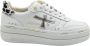 Premiata Witte Veterschoenen met Lage Top - Thumbnail 1