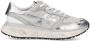 Premiata Zilveren Retro Running Sneakers - Thumbnail 1