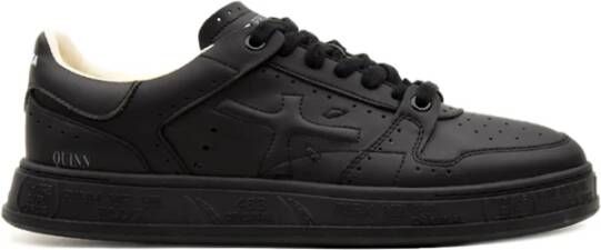 Premiata Zwarte Lage Top Sneakers Urban Stijl