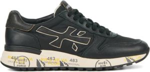 Premiata Zwarte Leren Sneakers Zwart Heren