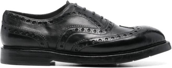 Premiata Zwarte platte schoenen met vetersluiting - Foto 2