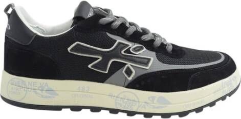 Premiata Zwarte Sneakers met Ergonomische Zool