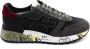 Premiata Zwarte Sneakers met Leren Voering en Rubberen Zool Black Heren - Thumbnail 14