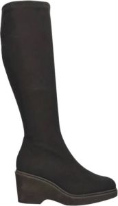 Pretty Ballerinas Elegante en comfortabele Lycra-laars Zwart Dames