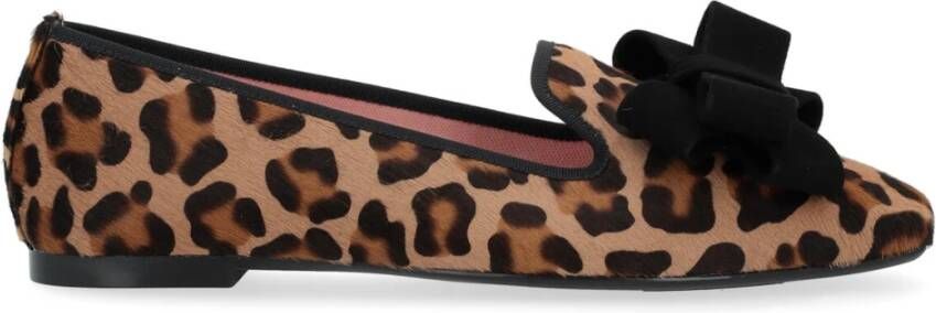 Pretty Ballerinas Loafer van dierenprint pony leer Multicolor Dames